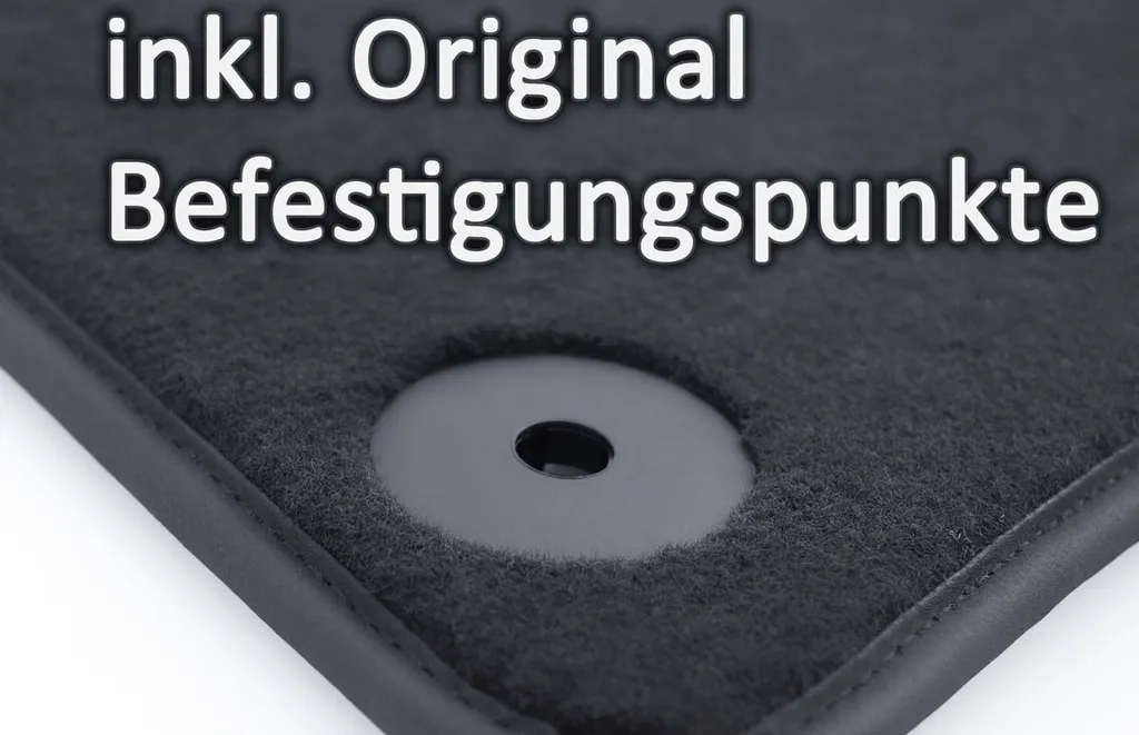 Fußmatten Passend Für Skoda Octavia IV (alle) Premium Velours Matten Set Autoteppiche 4-teilig, Schwarz 5 Fußmatten Passend Für Skoda Octavia IV (alle) Premium Velours Matten Set Autoteppiche 4-teilig, Schwarz – Bild 3