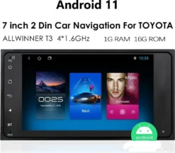 7" Autoradio GPS NAVIGATION Android 10 Für TOYOTA COROLLA EX RAV4 VIOS VITZ HILUX