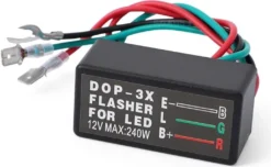 Blinkrelais SW-FLASHER LASTUNABHÄNGIG Blinkgeber Motorrad Auto Quad Roller