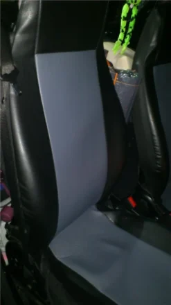 1+1 Vordere Sitzbezüge Schonbezüge Grau Aus Hochwertig Kunstleder Neu Passgenau -Duswagen Verkaufe 09f39a9e888516f0a2807ba8b22f3e9c