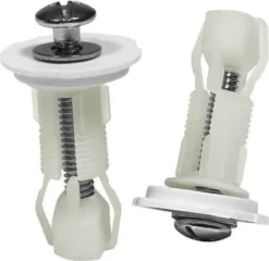 WC Sitz Befestigung Universal Befestigungsset Schrauben Für Toilettendeckel