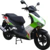 Motorroller Mustang FI 50 Ccm 45 Kmh EURO 5 Grün-weiß