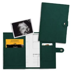 Kwmobile Mutterpasshülle Aus Filz - Hülle Für Deutschen Mutterpass Mit Extra Fächern - Cover