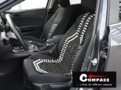 Compass 04106 - Sitzbezug Holzkugeln BLACK 127x38cm -Duswagen Verkaufe 12300f9cc5f39ea4f34fe9d48536e0d4