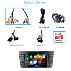 Für Mercedes E W211 CLS W219 7" Touchscreen Android Autoradio GPS Navi CarPlay -Duswagen Verkaufe 1ce750bc2cff67bbb0500ccbb3ba8a05