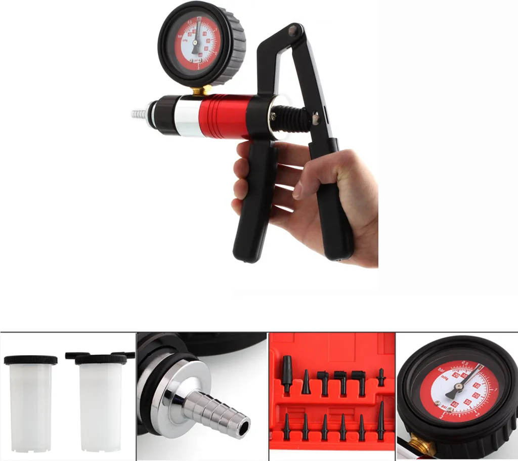 Wolketon Vakuum Pumpe Vakuumtester Druckpumpe Bremsfluessigkeit Fuer Motorrad Tester,Bremsenentlueftungsgeraet Druckpruft Mit Tragetasche 4 Wolketon Vakuum Pumpe Vakuumtester Druckpumpe Bremsfluessigkeit Fuer Motorrad Tester,Bremsenentlueftungsgeraet Druckpruft Mit Tragetasche – Bild 2