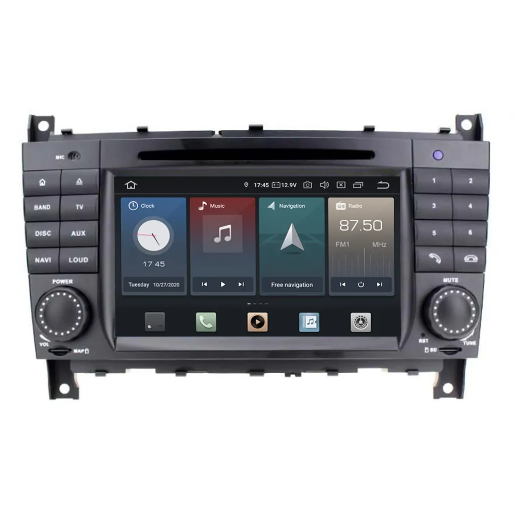 Für Mercedes Benz W463 W203 7" Touchscreen Android Autoradio GPS Navi CarPlay 3 Für Mercedes Benz W463 W203 7" Touchscreen Android Autoradio GPS Navi CarPlay