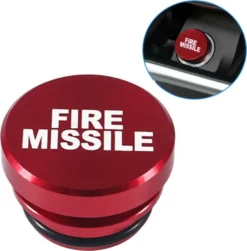 Universal Fire Missile Button Auto Zigarettenanzünder Abdeckung 12V Zubehör