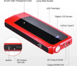 Andeman Auto Starthilfe 20000mAh 2000A Jump Starter Ladegerät Booster Powerbank -Duswagen Verkaufe 248dc8dbc95bbf527678129b19f65c06