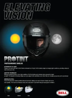 Bell Panovision ProTint Selbsttönendes Visier (Protec Tint,One Size) 9 Bell Panovision ProTint Selbsttönendes Visier (Protec Tint,One Size) -Duswagen Verkaufe 27c5f2ef941815a299e1f39c60409f43