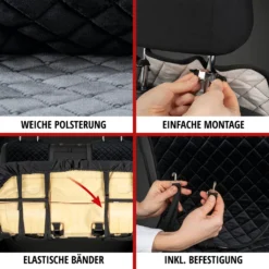 WALSER Auto-Sitzaufleger Luxor, Universelle PKW-Sitzauflage Für Rücksitzbank, Auto-Sitzschoner Für Rücksitzbank Inkl. Anti-Rutsch-Beschichtung -Duswagen Verkaufe 2af90dc73321cccead5f65c023cd6710