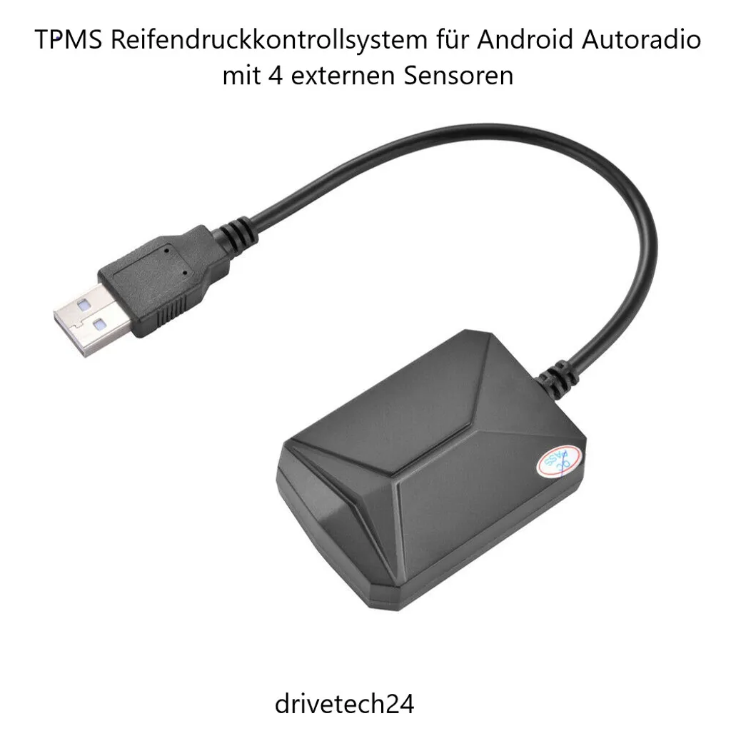 TPMS Reifendruckkontrollsystem Für Android Autoradio Mit 4 Externen Sensoren 5 TPMS Reifendruckkontrollsystem Für Android Autoradio Mit 4 Externen Sensoren – Bild 3
