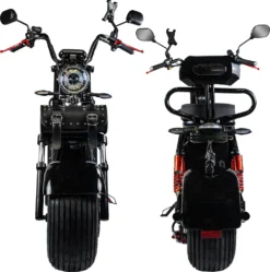 Rolektro, E-Cruiser 45 Lithium-2, Schwarz, 2 X 60V-20Ah Akkus, 1500 Watt