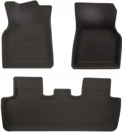 3D Fußmatten Set Passend Für Tesla Model Y / Performance Gummimatten Rutschfest Wasserfest -Duswagen Verkaufe 30105096f75e9288a9ec4418e1a0ba43