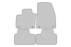 Allwetter Fußmatten Für Volvo XC40 Ab Bj. 2018-, Naht:Schwarz -Duswagen Verkaufe 3060b069ba22af3ad29991f86f59e5f1