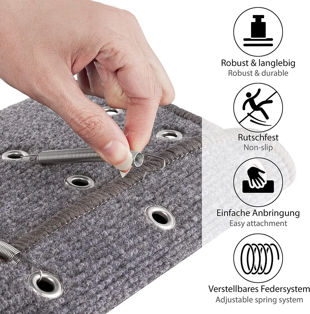 ONVAYA® Wohnmobil Fußmatte Für Trittstufe | Grau | Rutschfeste Wohnwagen-Fußmatte | Wohnmobil Zubehör | Größenverstellbar | Robustes Material | Einfache Reinigung 5 ONVAYA® Wohnmobil Fußmatte Für Trittstufe | Grau | Rutschfeste Wohnwagen-Fußmatte | Wohnmobil Zubehör | Größenverstellbar | Robustes Material | Einfache Reinigung – Bild 3