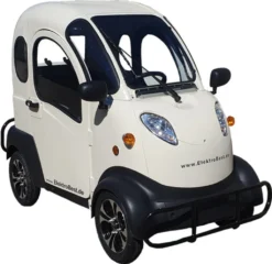 E-Auto 4 Rad KabinenRoller Frosch Bis 25-45km/h