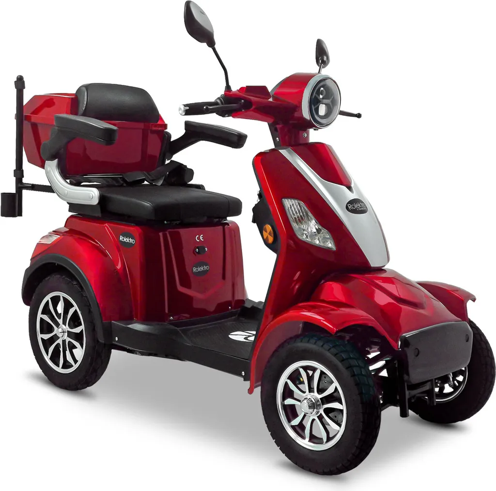 Rolektro, E-Quad 25 V.3 Lithium, Rot, 60V-30Ah Akku, 1000 Watt 4 Rolektro, E-Quad 25 V.3 Lithium, Rot, 60V-30Ah Akku, 1000 Watt – Bild 2