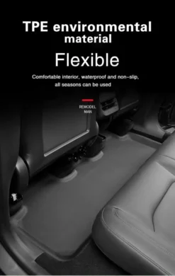 3D Fußmatten Set Passend Für Tesla Model Y / Performance Gummimatten Rutschfest Wasserfest -Duswagen Verkaufe 362c89dfb17dd8e523533d8dd0390b26