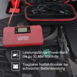 LAUNCH ESP-150 Starthilfegerät Auto Starter 500A 15.000mAh Starthilfe Powerbank -Duswagen Verkaufe 3769bc0a7e78421244b39465ae875fb4