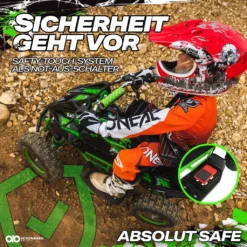 Elektro Quad Miniquad Kinder Racer 1000 Watt Pocket Kinderquad Pocketbike ATV (Schwarz/Pink) -Duswagen Verkaufe 37b87851176ebf10600ba49bb106cf30