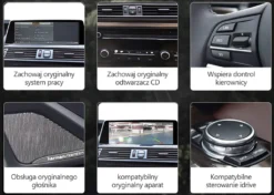 10.25''4+32GB Kabelloses CarPlay Für BMW 5 Series E60 E61 E63 E64 (2005-2008) CCC (2009-2010) CIC Radio WIFI SWC 8kern -Duswagen Verkaufe 3818feb3ffa635e958ba9e3e232ee2d7