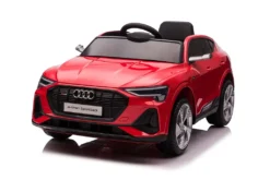 Audi E-Tron Kinder Elekto Auto Kinderauto Kinderfahrzeug Kinder Elektroauto , Farbe:Rot