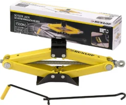 Dunlop Wagenheber - Mechanisch - Hubkraft 1,5 Tonne - Hubhöhe 26-38 Cm -Duswagen Verkaufe 3936d688046fef9027c6cd5f56acc466