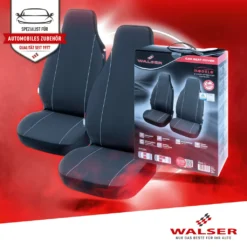 WALSER Auto-Sitzbezug Modulo, 2 Vordersitzbezüge, Universal Auto-Schonbezüge Für Highbacksitze, Universal PKW-Sitzbezüge, Sitzschoner-Auto Schwarz -Duswagen Verkaufe 3d9e9be67aa9872a2140bf9348bda883