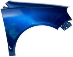Volkswagen Kotflügel Vw Polo 9N3 Iv 4 Lift Ld5Q Rechts Blau 2005-2009 Vorderseite Lackiert Neu