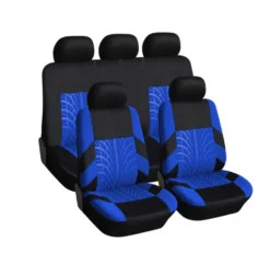Komplettsatz Schonbezüge Blau Schwarz Sitzbezüge Komfort ABE Zertifikat Zugelassen Neu Für Pkw KfZ