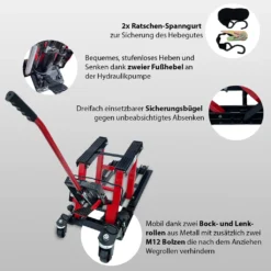 Motorradheber 680kg Motorradhebebühne Motorradheber Hydraulisch Motorrad Hebebühne ATV Quad -Duswagen Verkaufe 3f1d49bee736b5d5544c495fc7b5babb