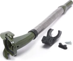 Oxid7® Metall Ausgießer Flexibel Für Metallkanister Silber/grün