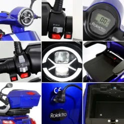 Rolektro, E-Quad 25, Blau, 60V-20Ah Bleigel Akkus, 1000 Watt -Duswagen Verkaufe 40beef8a76917b9f50a2bfd439e210dc