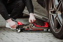 Hydraulischer Rangierwagenheber Autoheber Lehmann 2,5T + Gummi Wagenheber Heber -Duswagen Verkaufe 40d18443198bf82ce765153bbebc6e92