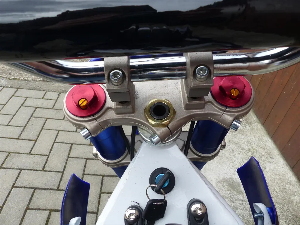 125ccm Dirtbike Pitbike Cross 125cc 4Takt 4 Gang 17/14 Zoll Blau Enduro Motorrad 7 125ccm Dirtbike Pitbike Cross 125cc 4Takt 4 Gang 17/14 Zoll Blau Enduro Motorrad – Bild 5