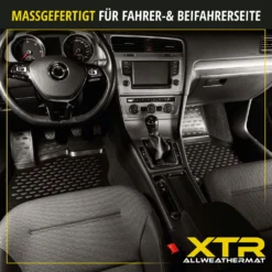 WALSER XTR Gummi Fussmatten Auto Kompatibel Mit Opel Mokka 2012 - 2017, 100% Passgenaue Auto Fußmatten, Robuste Universal Fußmatte Auto, Gummimatten Auto, Auto Fussmatten Gummi, Auto Gummimatten -Duswagen Verkaufe 42dcf58575cc7c421297c27d6759684a 1