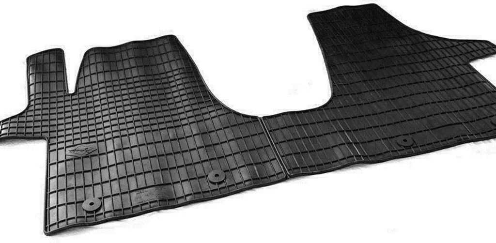 Volkswagen Gummi Fußmatten Passend Für VW T5 T6 Multivan Etc. Schwarz 2.tlg Gummimatten Vorne Automatten 3 Volkswagen Gummi Fußmatten Passend Für VW T5 T6 Multivan Etc. Schwarz 2.tlg Gummimatten Vorne Automatten