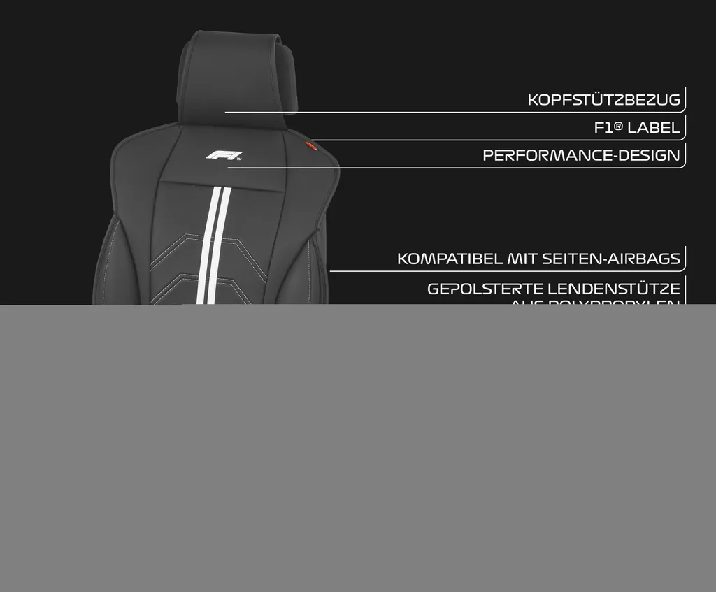 Formula 1 Sitzauflage SC160 8 Formula 1 Sitzauflage SC160 – Bild 6