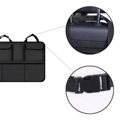 Kofferraum-Organizer - 108 X 52 Cm - Schwarz - Verschiedene Fächer -Duswagen Verkaufe 4ab80ce593332b9b3245ebe5c103e24e