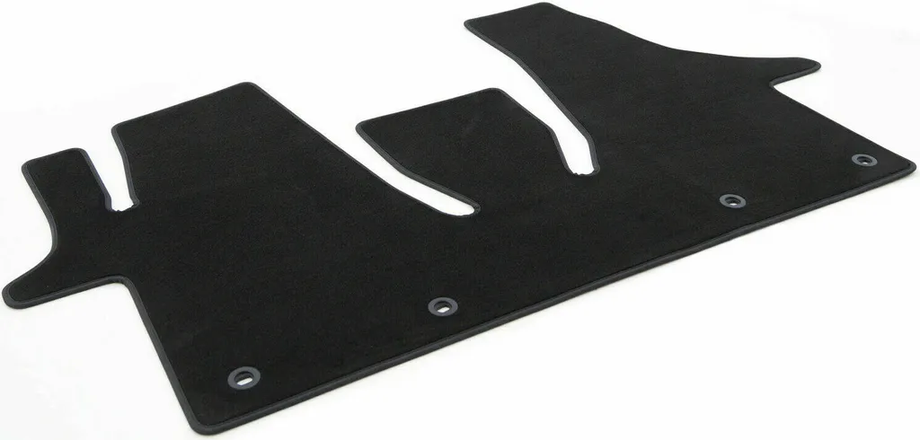 Volkswagen Fußmatte Passend Für VW T5 T6 Multivan / Bus (2-Sitzer Vorn) Premium Automatte Teppich Komplett 3 Volkswagen Fußmatte Passend Für VW T5 T6 Multivan / Bus (2-Sitzer Vorn) Premium Automatte Teppich Komplett