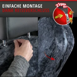 WALSER Autositzbezug Lammfell Lammfellbezug Nineve Autoschonbezug Lammfell Anthrazit 20032 -Duswagen Verkaufe 52975f0fd60679c73527fd339bf89658
