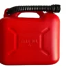 Benzinkanister 10L Kunststoff Rot, Kanister Mit Ausgießer, Reservekanister, Kraftstoffkanister