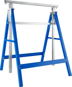 Tectake 2 Gerüstböcke Höhenverstellbar, Klappbar - Blau -Duswagen Verkaufe 57dd908af369b32dc0bf84f63331864a