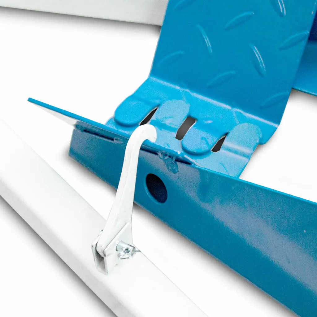 Bituxx Motorradständer Vorn Mit Radwippe Weiss / Blau, MS-17066 9 Bituxx Motorradständer Vorn Mit Radwippe Weiss / Blau, MS-17066 – Bild 7