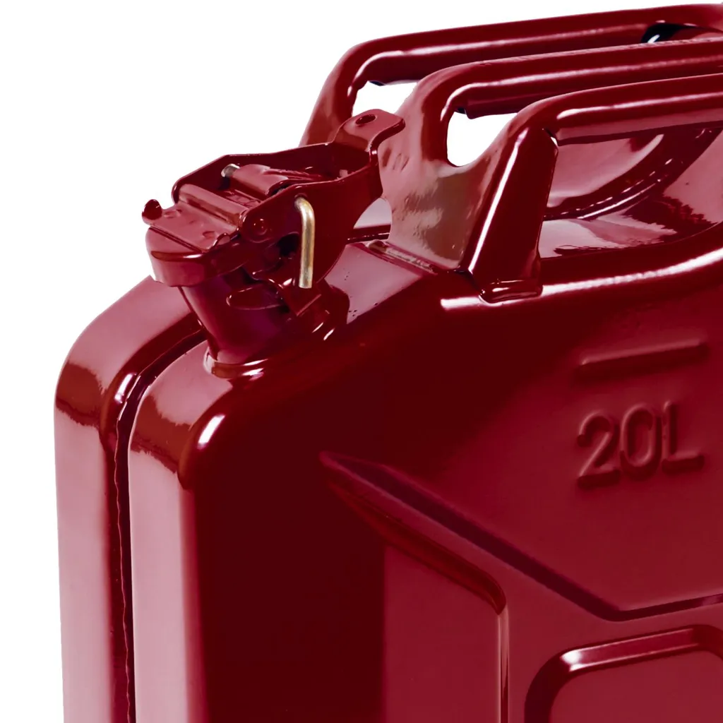 Oxid7® Metall Benzinkanister 20l - Rot 6 Oxid7® Metall Benzinkanister 20l - Rot – Bild 4