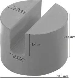 AREBOS Gummiauflage Für Wagenheber, 50 X 35,4 Mm -Duswagen Verkaufe 59ed2115fd49d03acedf27bcabc62124