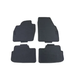 Premium Gummi Fußmatten Set 4-teilig Schwarz Für VW Polo AW1 BZ1 Ab 17