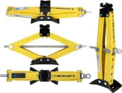 Dunlop Wagenheber - Mechanisch - Hubkraft 1,5 Tonne - Hubhöhe 26-38 Cm -Duswagen Verkaufe 5bb64fa465dd3932f9919a5710c53853