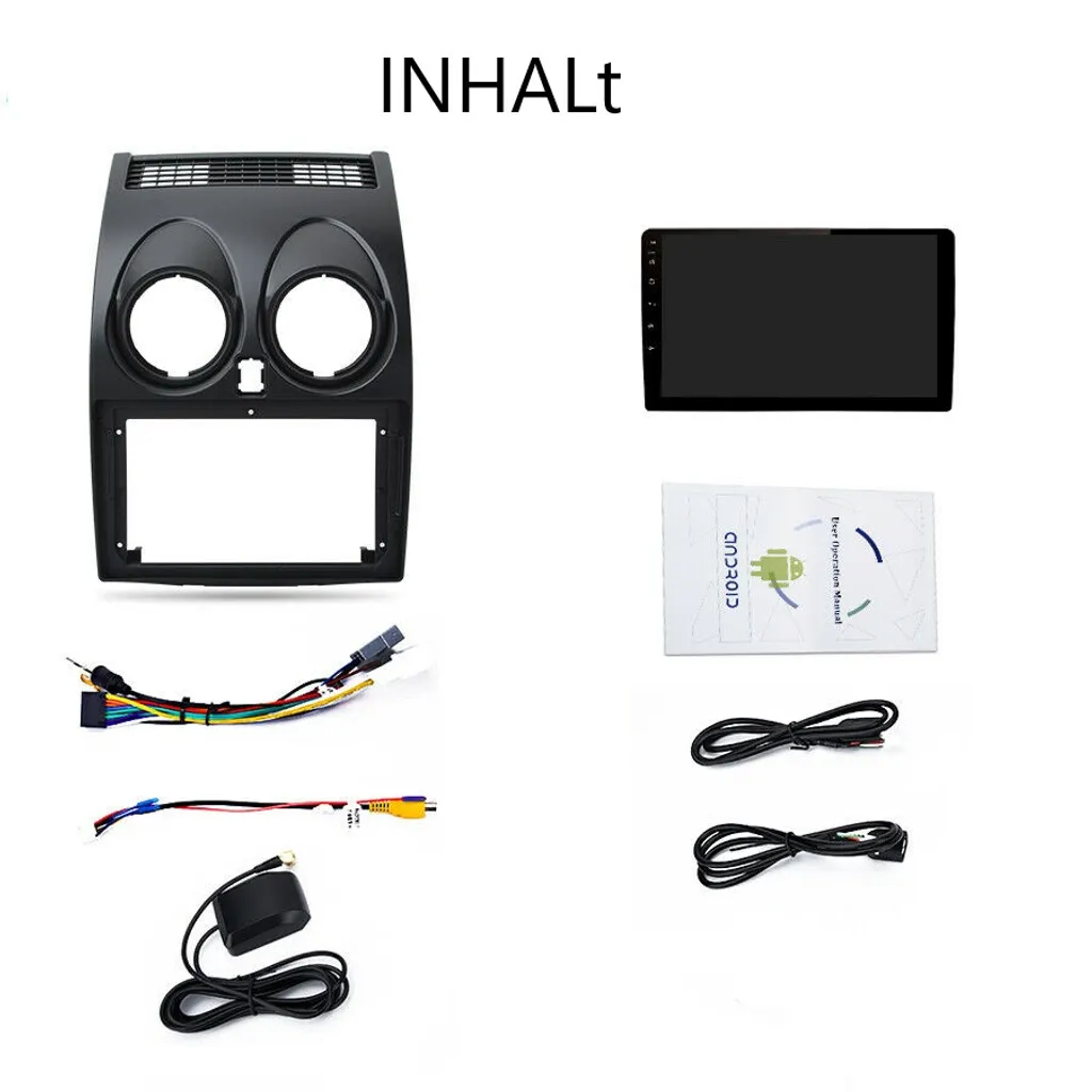 Nissan Qashqai Android 11 Autoradio 9" Touchscreen BT GPS Navi Carplay 2GB RAM 32GB ROM 10 Nissan Qashqai Android 11 Autoradio 9" Touchscreen BT GPS Navi Carplay 2GB RAM 32GB ROM – Bild 8